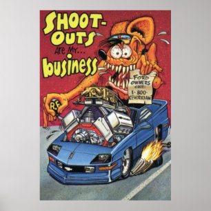 Poster Rat Fink 6
