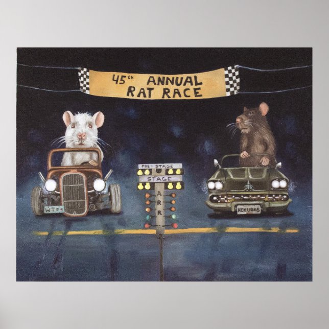 Poster Rat Race (Frente)