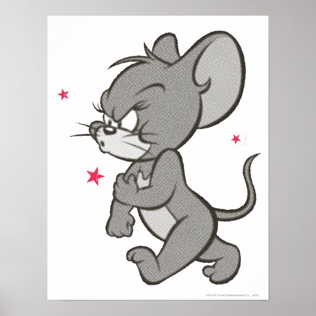 Póster Rato 1 de Tom e Jerry Tough (Frente)
