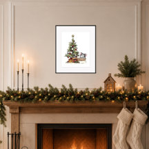 Rato de Natal sob a Árvore