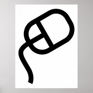 Póster Rato do computador