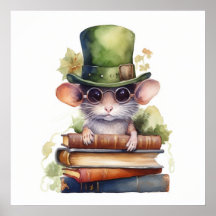 Rato em cima de livros 7