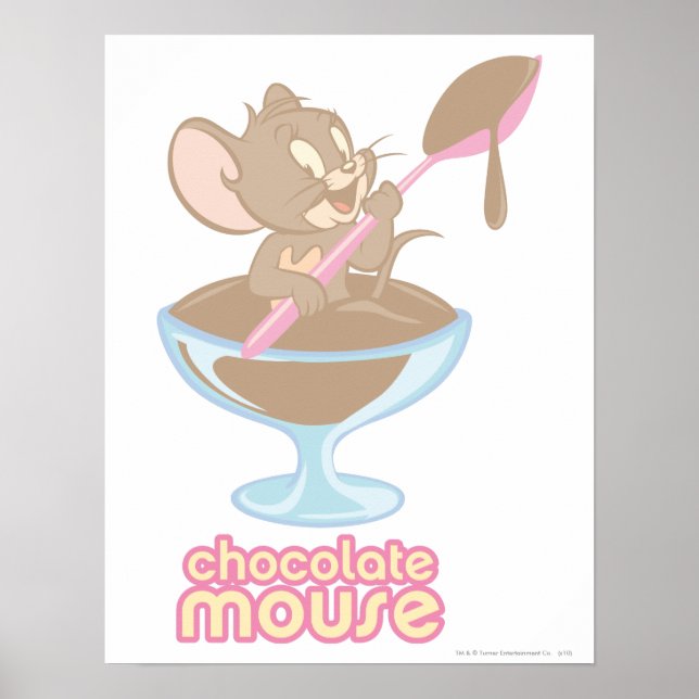 Poster Rato Jerry Chocolate (Frente)