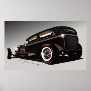 Póster Rato Rod de Durbie