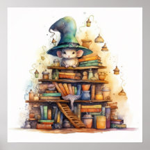 Rato sobre os livros 6