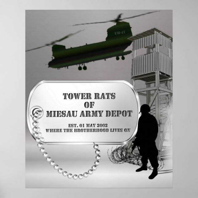 Poster Ratos Torre de Miesau (Frente)