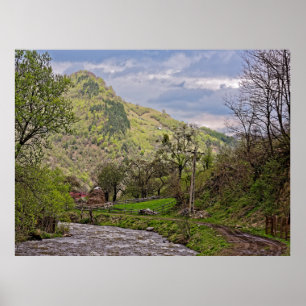 Póster Rau Sadului Condado de Sibiu Romênia