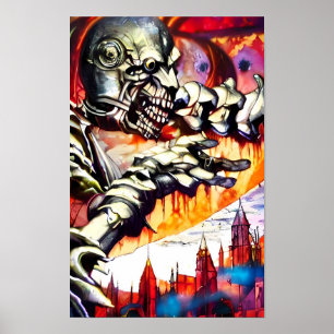 Poster Ravager do Medo - Ken Gage Art