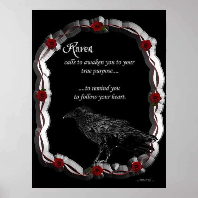 Poster Raven Calling (Frente)