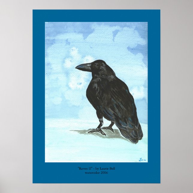 Poster "Raven II" (Frente)