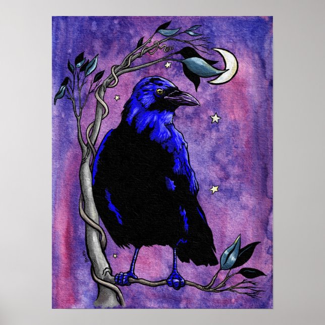 Póster Raven Moon (Frente)