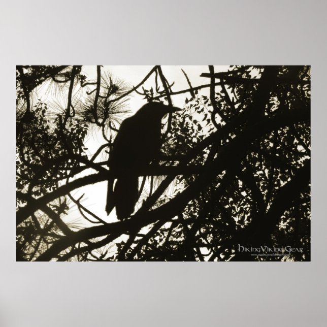 Poster Raven Steampunk (Frente)