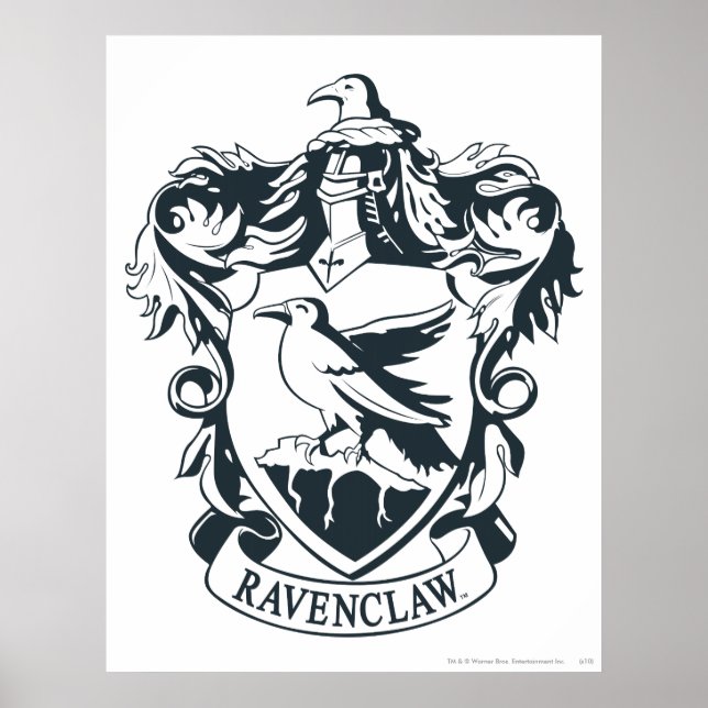 Póster Ravenclaw Crest (Frente)