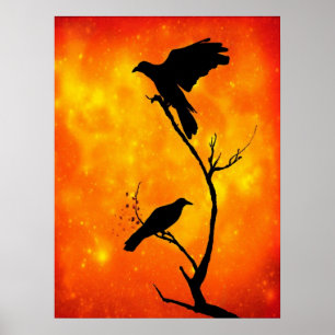 Poster RavenOrange