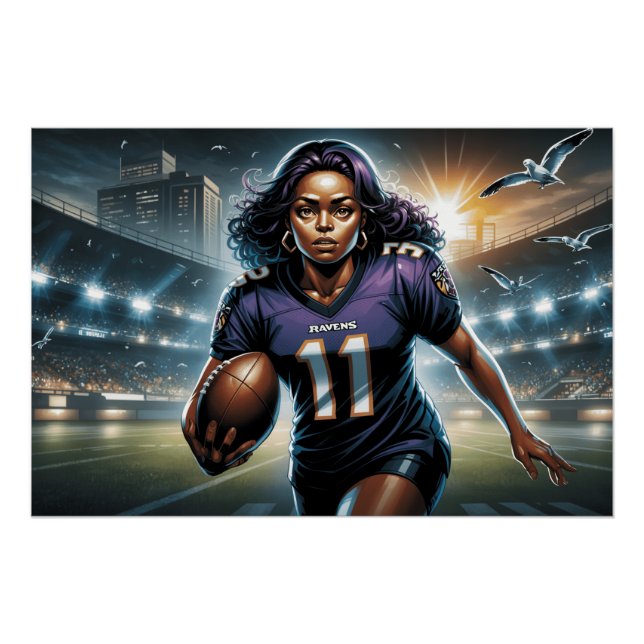Póster Ravens Baltimore 11 (Frente)