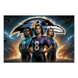 Póster Ravens Baltimore 12