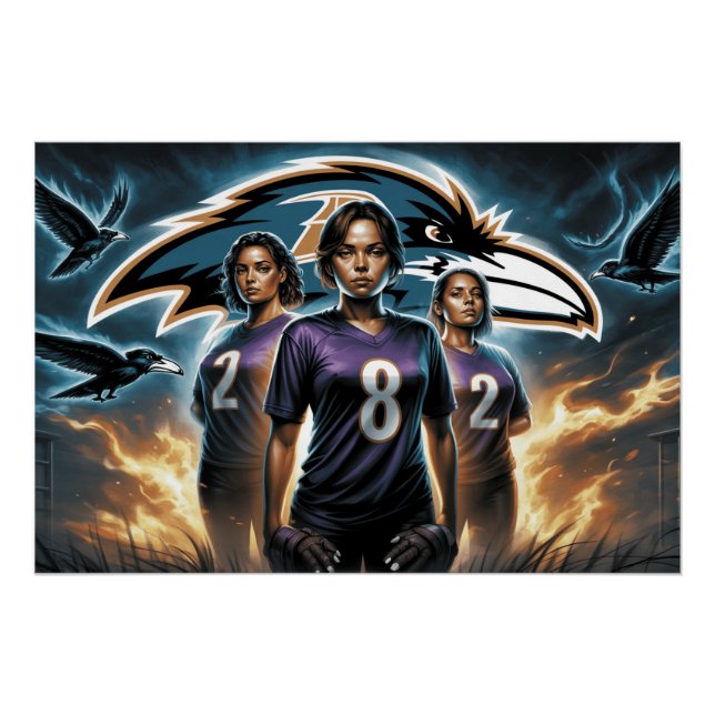 Póster Ravens Baltimore 14 (Frente)