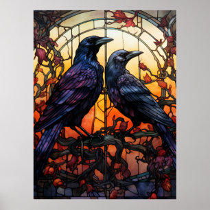 Poster Ravens de Vidro Estreito