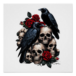 Póster Ravens e Rosas: Uma Sinfonia Gótica
