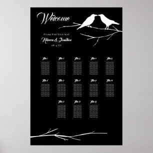 Poster Ravens Gothic Wedding