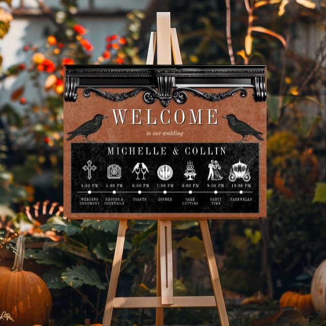 Poster Ravens Pretos Góticos e Ordem de Ferrugem de Event (Criador carregado)