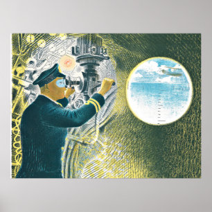 Poster Raviliar - Oficial Olhando através de um Periscó