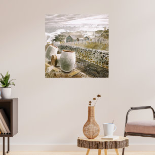 Poster Ravílio - Comboio Passando uma Ilha