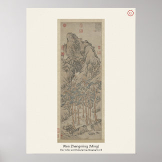 Poster Ravina de Pinheiros e Primavera Voadora - Wen Zhen