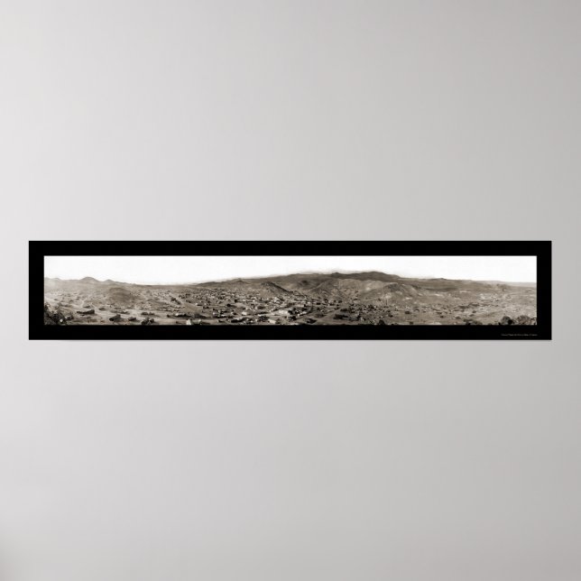 Poster Rawhide NV Panorâmica Foto 1909 (Frente)