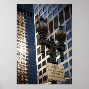 Póster Ray Bradbury Square, Los Angeles