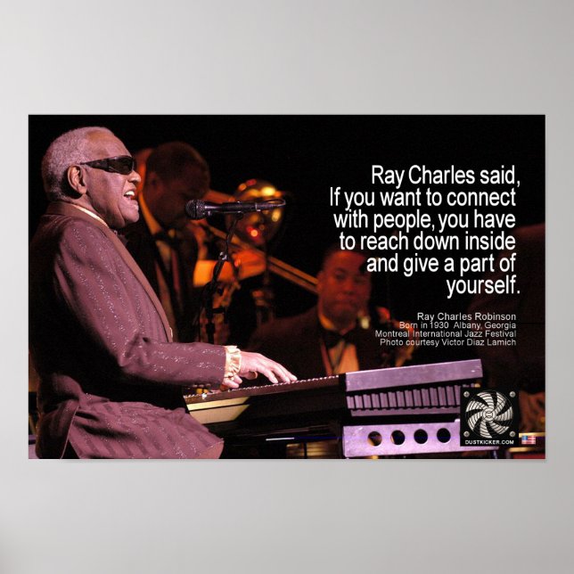 PÓSTER RAY CHARLES ROBINSON (Frente)