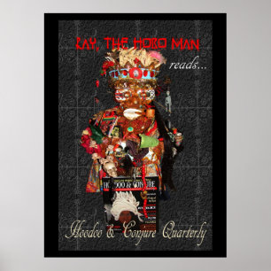 Poster Ray, o Hobo Man Lê Hoodoo e Conjure Triterly