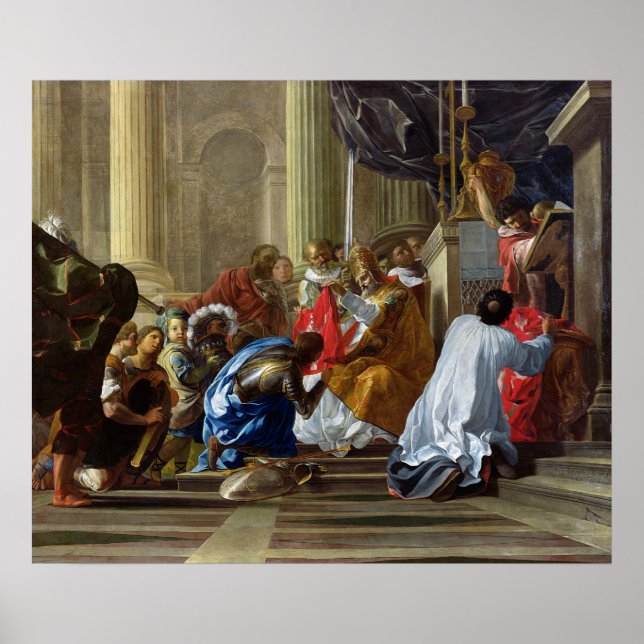 Poster Raymond IV de Santo-Gilles Tomando a Cruz (Frente)