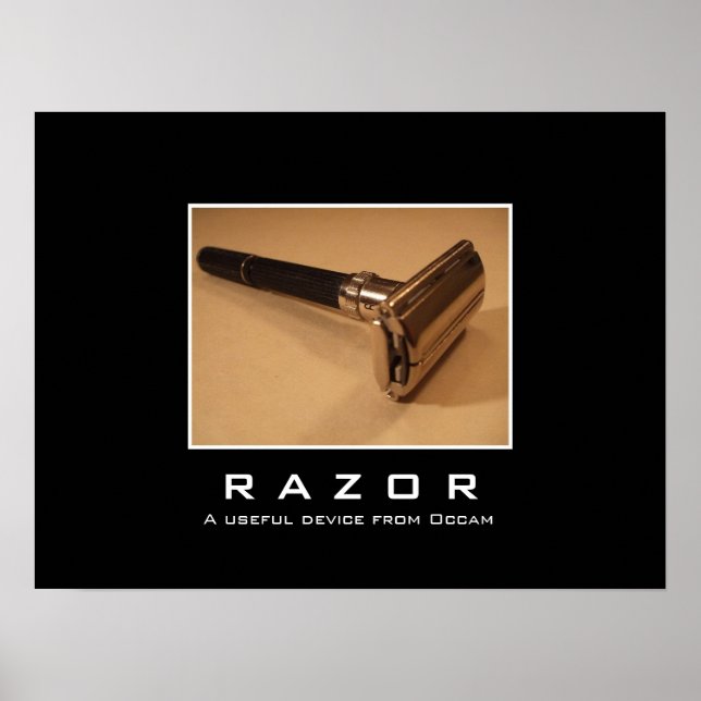 Póster Razor (Frente)