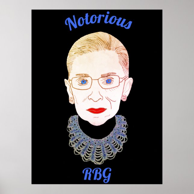 Poster RBG notório (Frente)