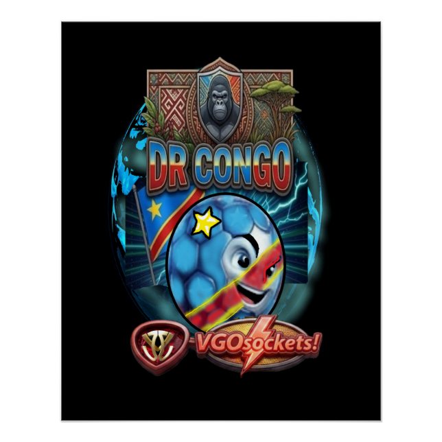 Póster RD Congo-GBall (Frente)