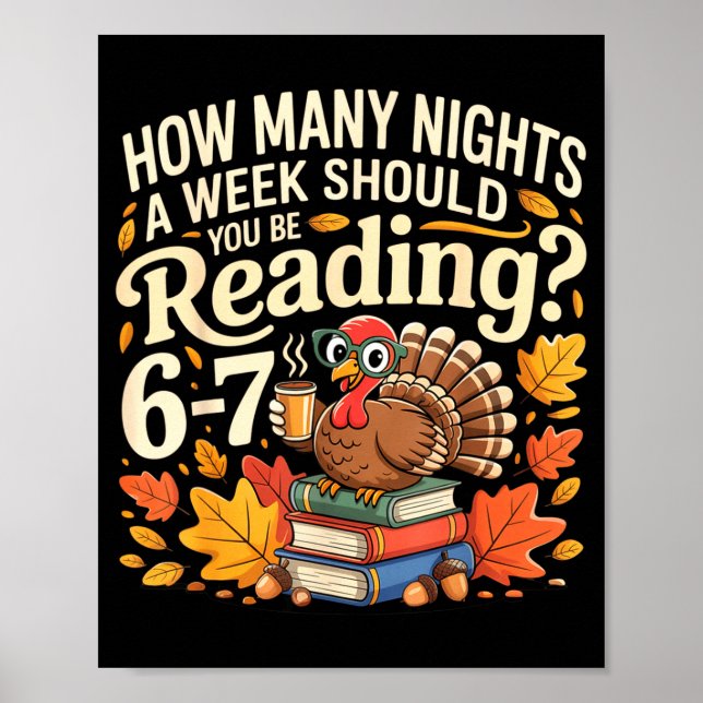 Poster Reading 67 Meme Englieacher Funny 67 Turkey  (Frente)