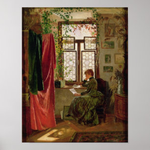 Póster Reading the letter