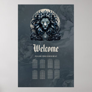 Poster Real elegância, uma majestosa ornamentado de cabeç