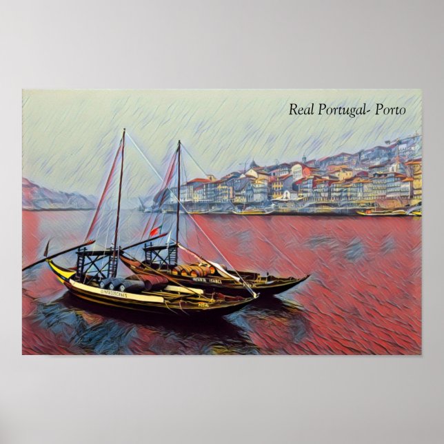 Poster Real Portugal-Porto (Frente)