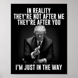 Poster Realidade, eles não estão atrás de mim. Tru
