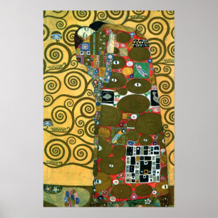 Poster Realização aka o abraço por Gustavo Klimt