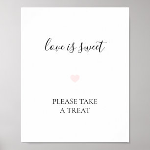 Poster Rebecca Simple Dessert - Sinal de Casamento de Mes