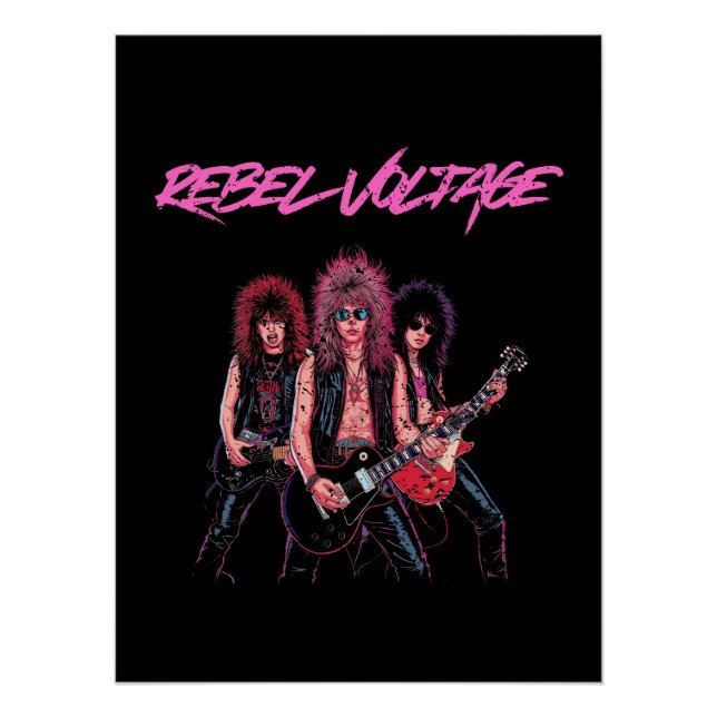 Póster Rebel Voltage (Frente)