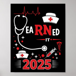 Poster Recebeu 2025 Graduação De Enfermeiros Rn Cl De