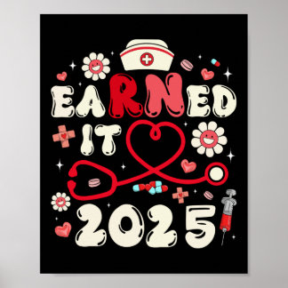 Poster Recebeu 2025 Para Graduação De Enfermeiros Ou Rn L