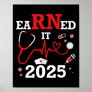 Poster Recebeu 2025 Para Graduação De Enfermeiros Ou Rn L