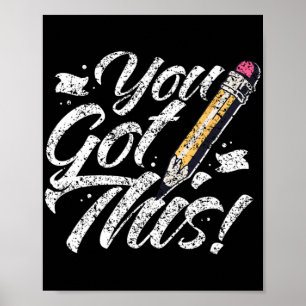 Poster Recebeu Este Teste De Pontuação Do Dia Do Professo