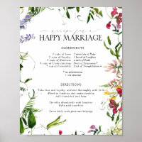Receita de flor selvagem de verão para um Casament