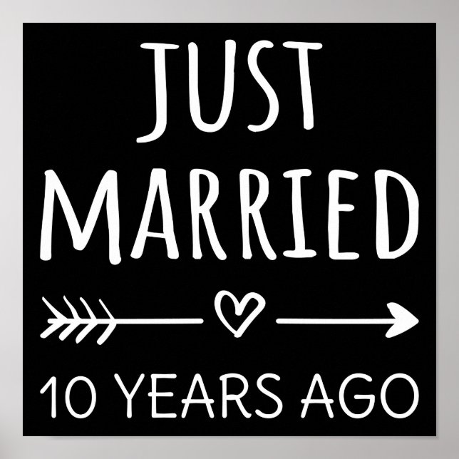 Poster Recem casados 10 Anos Atrás (Frente)